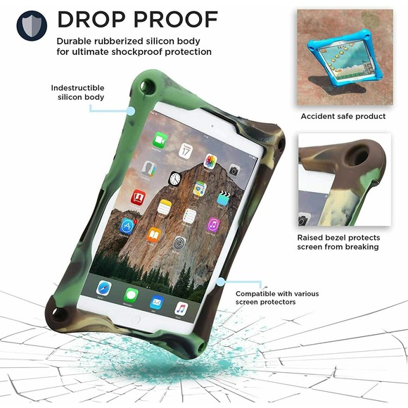 Cooper Trooper 2K Rugged Case for Acer Iconia Tab 10 A3-A30 | Tough Bumper Prote - Picture 3 of 11